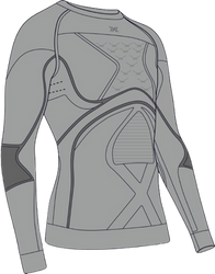 Thermal underwear X-bionic Energy Accumulator 4.0 Shirt LG SL Men Seal Grey/Light Grey - 2024/25