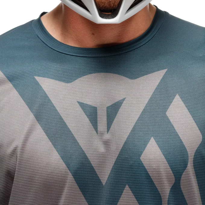 Fahrradtrikot Dainese HgAER Jersey Ss Blue/Grey