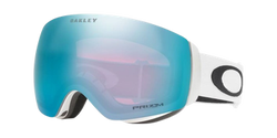 Brille Oakley Flight Deck M Matte White/Prizm Snow Sapphire Irid - 2025/26