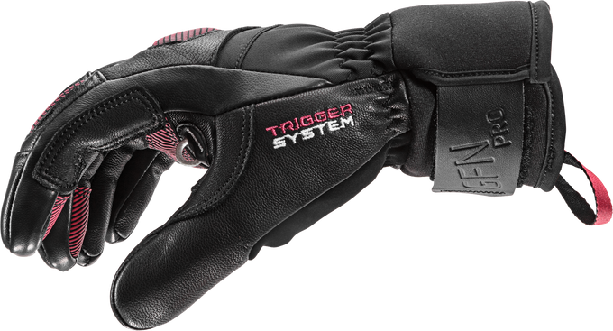Gloves LEKI Griffin Pro 3D Woman Black/Rose- 2024/25
