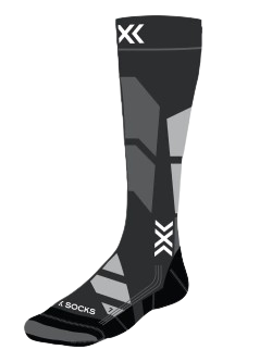 Ski socks X-Socks Ski Perform OTC WMN X Black/Light Gray - 2025/26