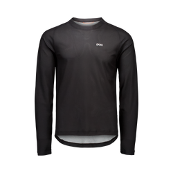 POC M's Motion Air L/S Jersey Uranium Black - 2025