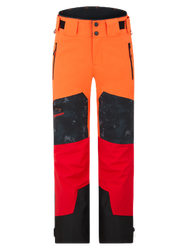 Ski pants Ziener Tewes Full-Zip Man Red Orange Pop - 2025/26