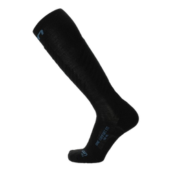 Skisocken UYN Man Ski One Comfort Fit Black/Blue Poseidon - 2025/26