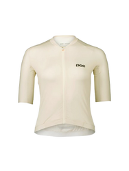 Fahrradtrikot POC W's Pristine Jersey Okenite Off-White
