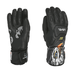 Gloves Level SQ JR CF pk Black - 2025/26