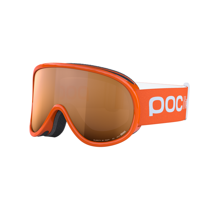 Goggles POC Pocito Retina Fluorescent Orange/Partly Sunny Light Orange - 2025/26