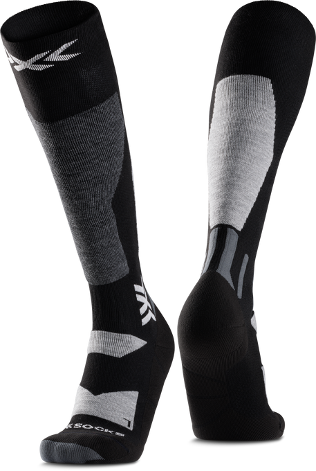 Socken X-SOCKS SNOWBOARD DISCOVER OTC X BLACK/LIGHT GREY - 2025/26
