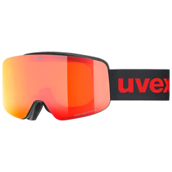 Brille Uvex PWDR FM Black Matt/Mirror Red - 2025/26