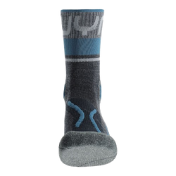 Outdoor Socken UYN Man Trekking One Merino Socks Anthracite/Blue