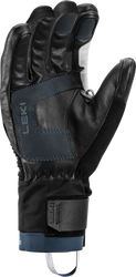 Gloves LEKI Hevon Pro 3D Black/Marine - 2025/26