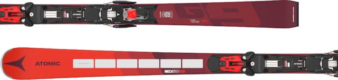 Skis Atomic Redster G9 Revoshock S + X 12 GW Red/Black - 2024/25