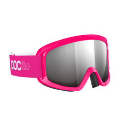 Goggles POC POCito Opsin Fluorescent Pink/Partly Sunny Silver - 2025/26