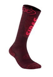 Ski socks Sidas Ski Expert Lady Burgundy - 2025/26