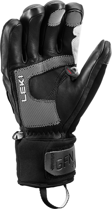 Gloves LEKI Griffin Pro 3D Black/White - 2025/26