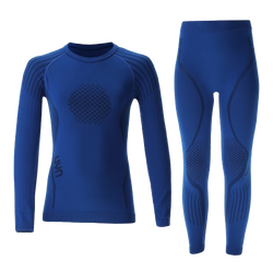 Thermoaktive Kleidung UYN Junior Visyon 2.0 Uw Set (Shirt Lg. sl./pants Long) Royal Blue - 2025/26