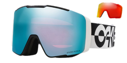 Brille Oakley Line Miner Pro L Black White Duality Prizm Sapphire + ersatzlinse Prizm Torch - 2024/25