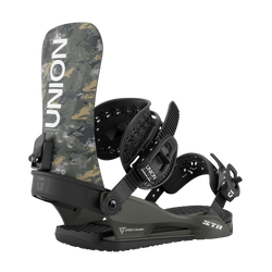 Snowboard Bindings Union STR Camo - 2025/26