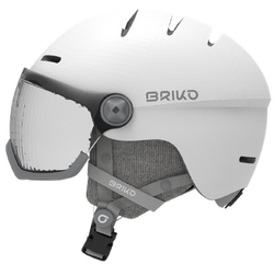 Helm Briko Blenda Photo Matt/White - 2023/24
