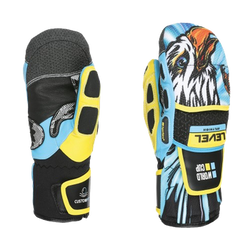 Gloves Level Worldcup JR  CF Mitt Yellow/Blue - 2025/26 
