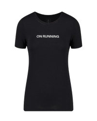 T-shirt On Running RUN ON-T Women Black - 2025