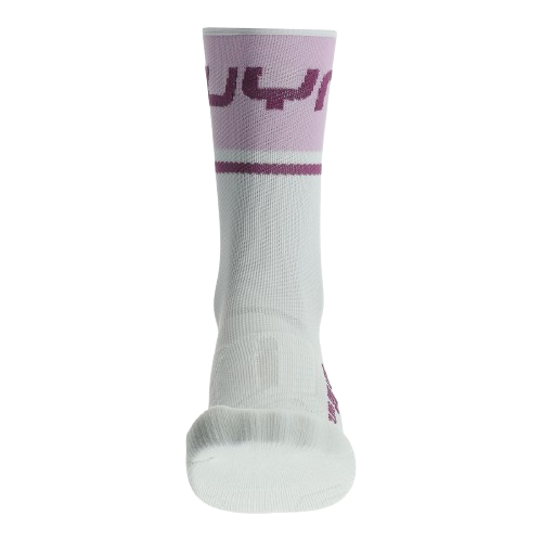 Outdoor Socken UYN Woman Cycling One Light Socks  White/Lilac