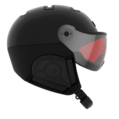 Helmet KASK Elite Visor Vibes Photochromatic Carbon Black - 2025/26