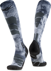 Ski socks X-socks SKI EXPERT WILD OTC TIEDYE X BLACK/X WHITE - 2025/26