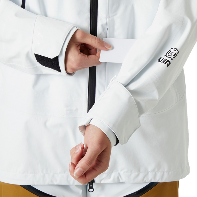 Skijacke Helly Hansen W Sogn Shell Jacket White - 2024/25 