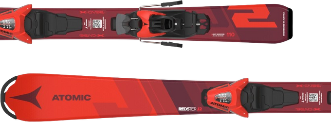 Skis Atomic Redster J2 100-120 + C 5 GW Red/Black - 2024/25
