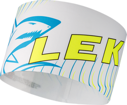 Stirnband LEKI Race Shark Headband white - 2019