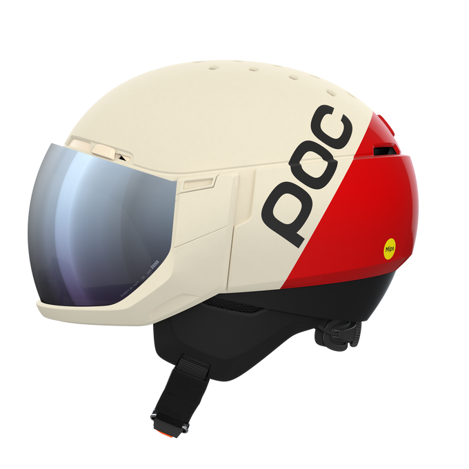 Helmet POC Levator MIPS Rouge/Blanc - 2025/26