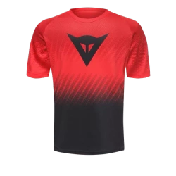 Cycling Jersey Dainese Scarabeo Jersey LS High-Risk-Red/Black - 2023