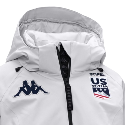 Skijacke Kappa 8CENTO 810 US Grey Lt Lead - 2025/26
