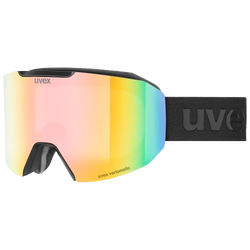 Brille Uvex Evidnt ATTRACT V Black Matt/Mirror Rainbow + spare lens - 2025/26
