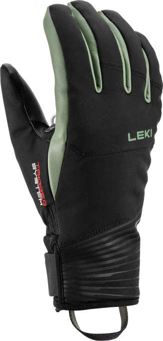 Handschuhe LEKI Sparrow 3D Women Black/Dust/Green - 2025/26