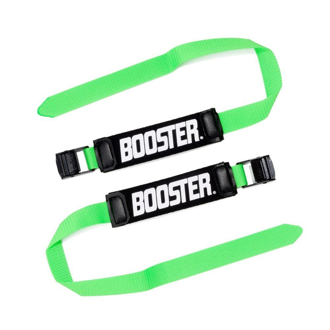 BOOSTER Ski Strap Medium (Expert/Race) Neon Green