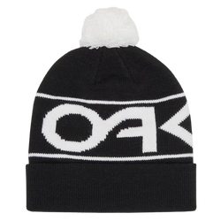 Mütze Oakley Factory Cuff Beanie Black/White Logo