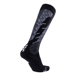Skisocken UYN Ski All Mountain Man Black/White - 2025/26