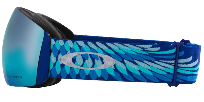 Brille Oakley Flight Deck L Mikaela Shiffrin Signature Prizm Snow Sapphire Iridium - 2024/25