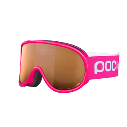 Goggles POC Pocito Retina Fluorescent Pink/Partly Sunny Light Orange - 2025/26