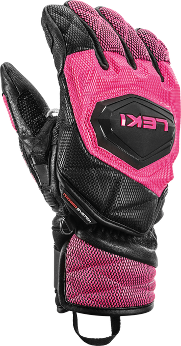Handschuhe LEKI WCR Venom 3D Junior Pink - 2025/26