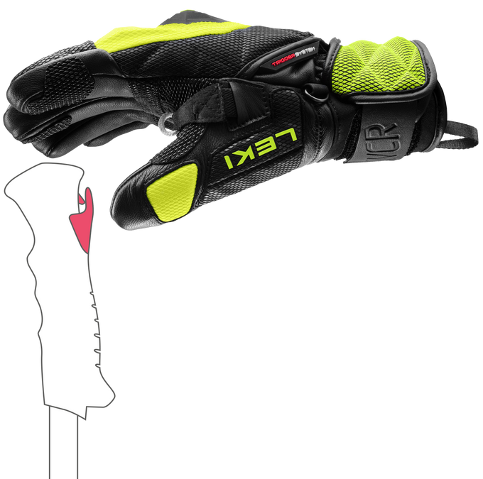 Handschuhe LEKI WCR Venom 3D Junior - 2025/26