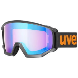 Goggles Uvex Athletic CV Black/Matt Blue-Orange - 2023/24