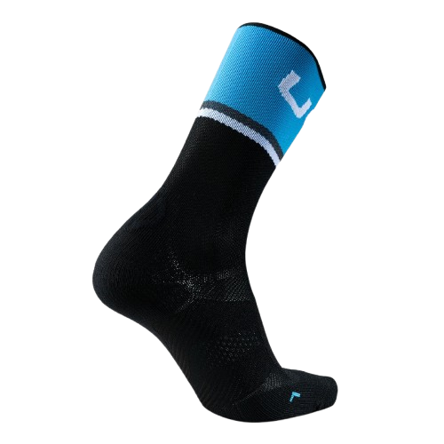 Outdoor Socks UYN Man Cycling One Light Socks  Black/Cobal Blue