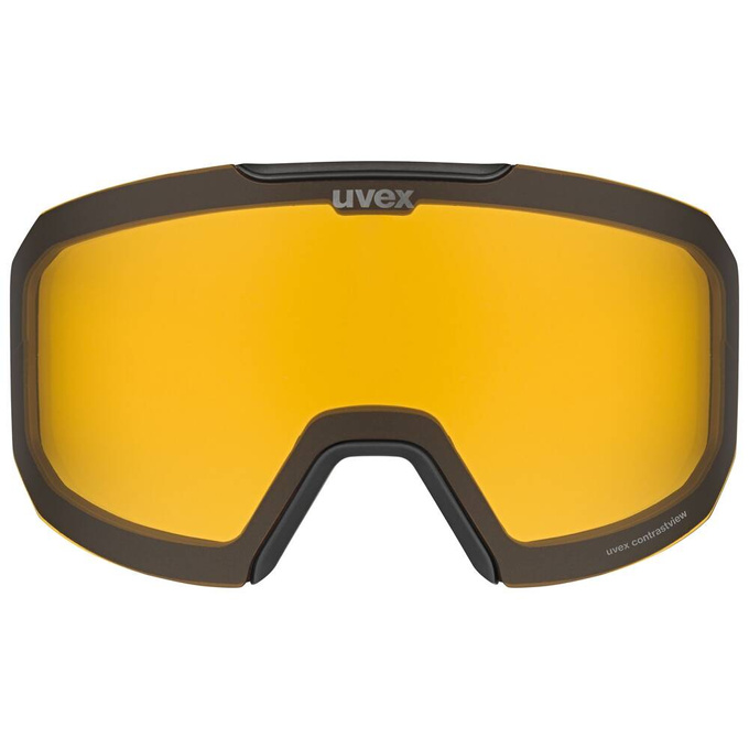Brille Uvex Evidnt ATTRACT V Black Matt/Mirror Rainbow + spare lens - 2025/26