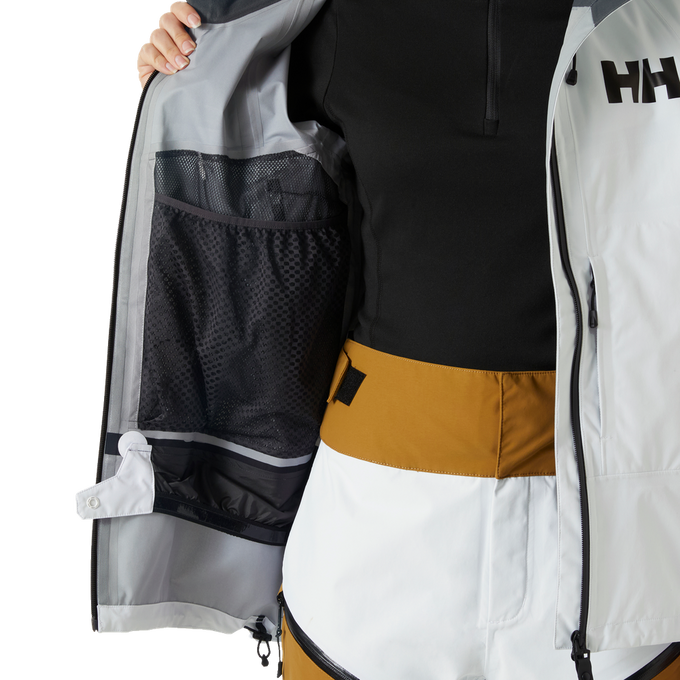 Skijacke Helly Hansen W Sogn Shell Jacket White - 2024/25 