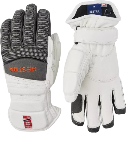 Handschuhe Hestra GSL Race Comp White/Flame Red - 2025/26