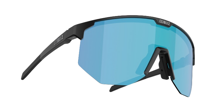 Sonnenbrille BLIZ Hero Matt Black Frame/Brown with Blue Multi Lenses
