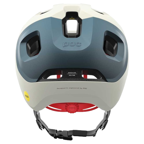 Bicycle helmet POC Axion Race MIPS Selentine Off-White - 2024